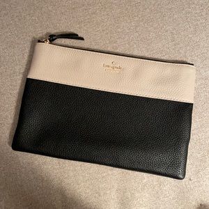 Kate Spade Jackson Street Large Mila Leather Pouch